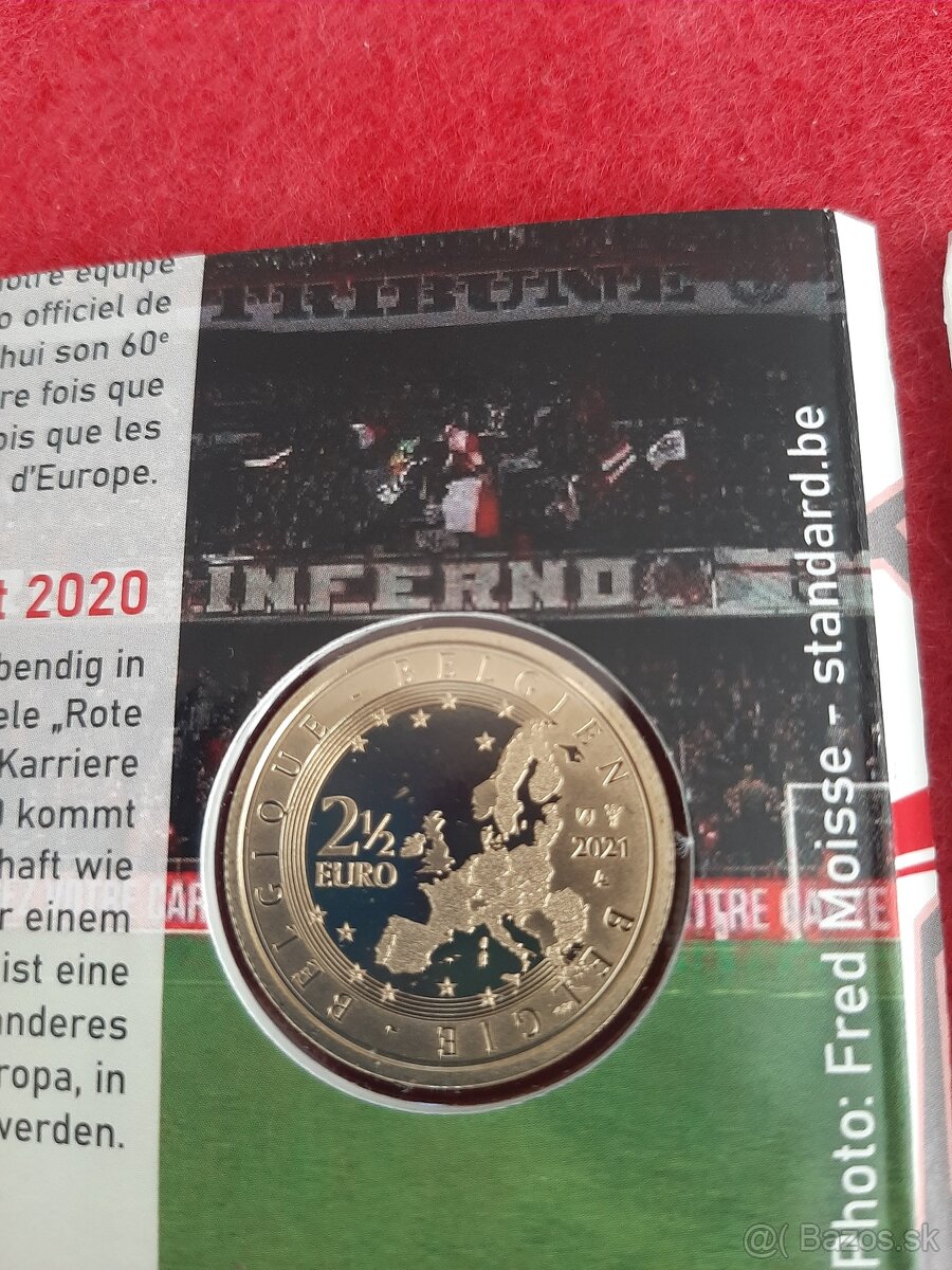 2,50€ Belgicko 2021