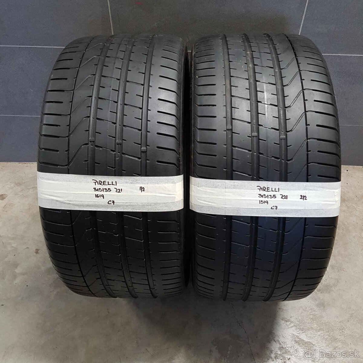 Letné pneumatiky 315/35 R21 PIRELLI DOT1619