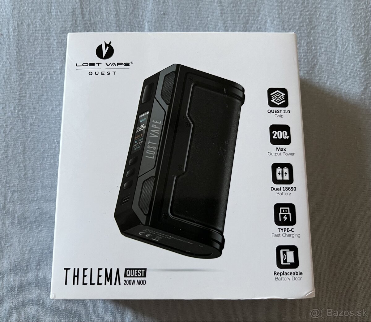 Lost Vape Thelema Quest 200W Mód
