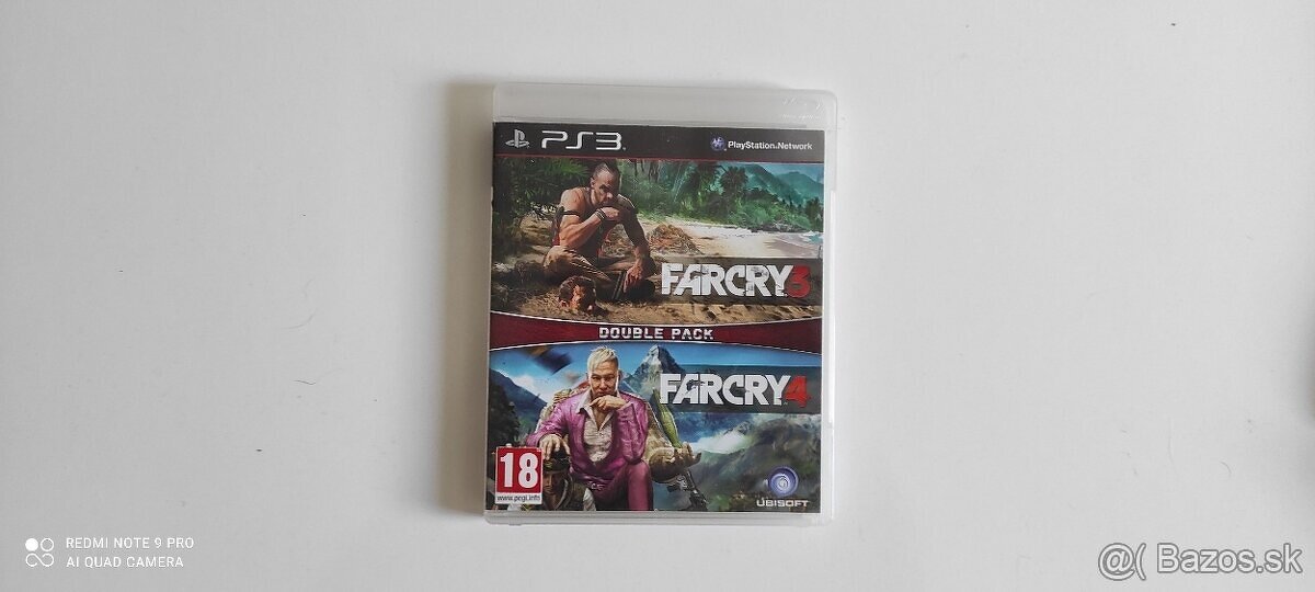 Double Pack farcry3/farcry4 (ps3)