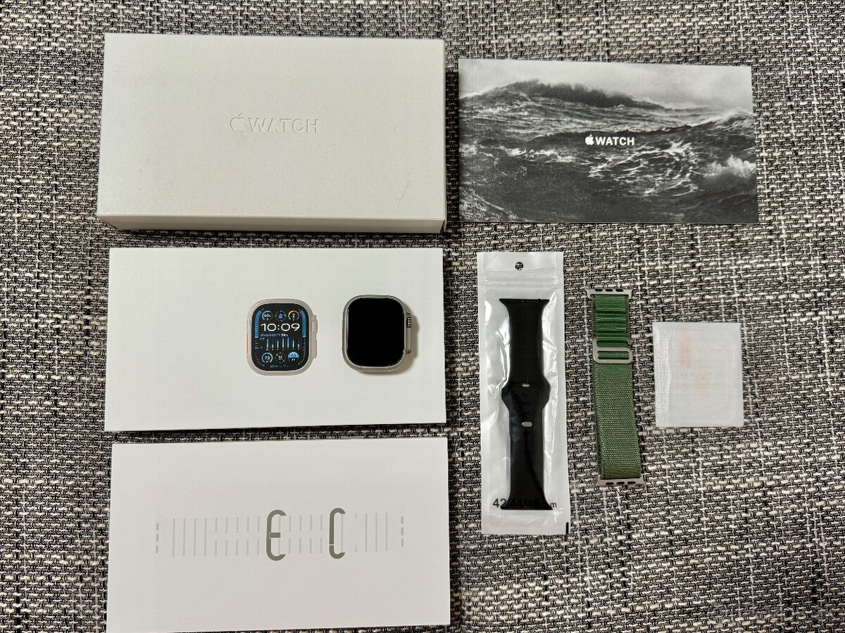 Apple watch ultra 2 v zaruke 24 mesiacov.