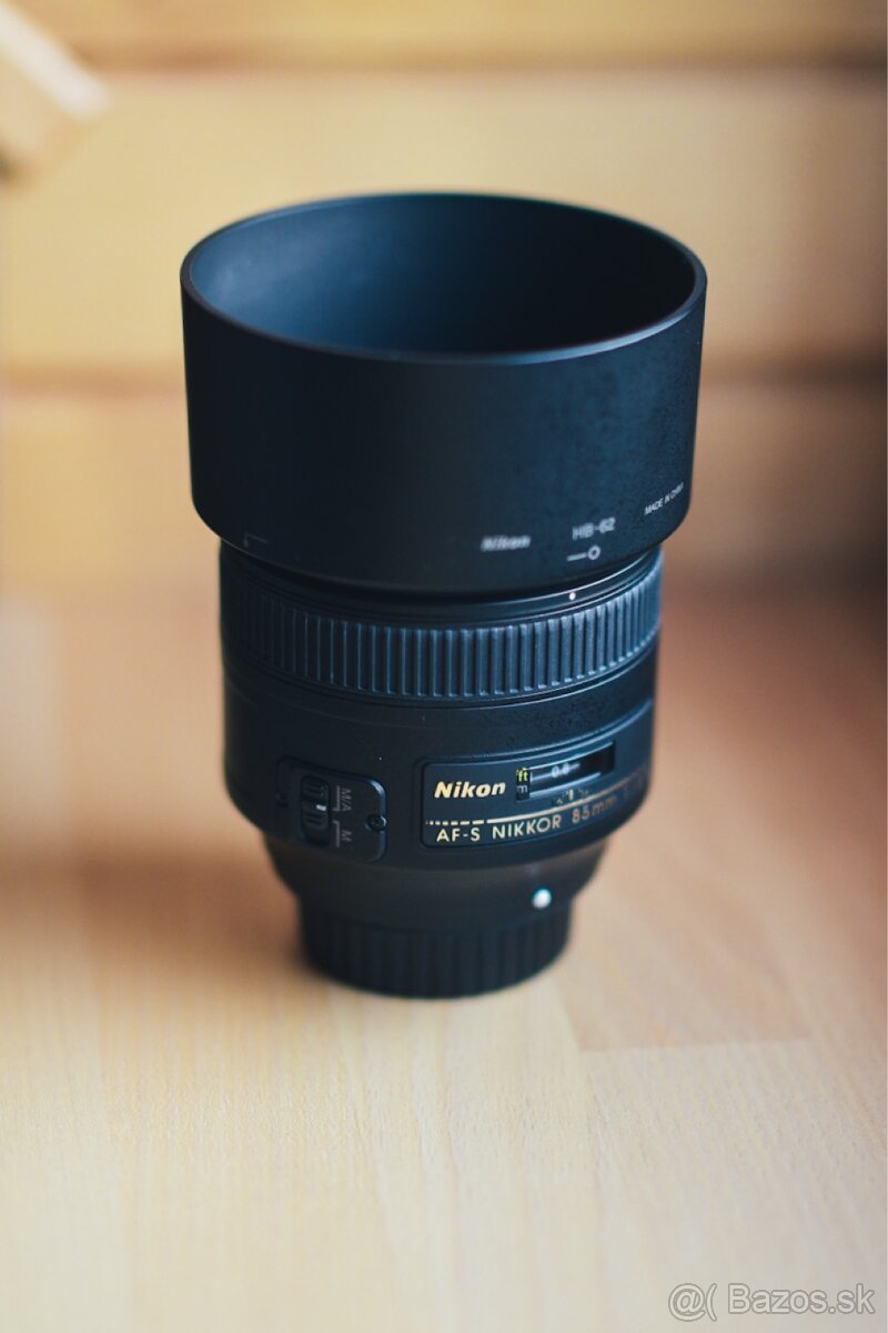 Nikkor 85mm F1.8 G Nikon