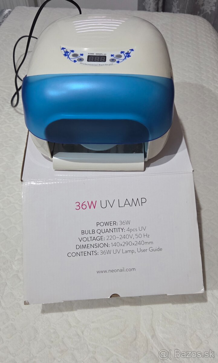 Profesionálna moderná UV LCD lampa