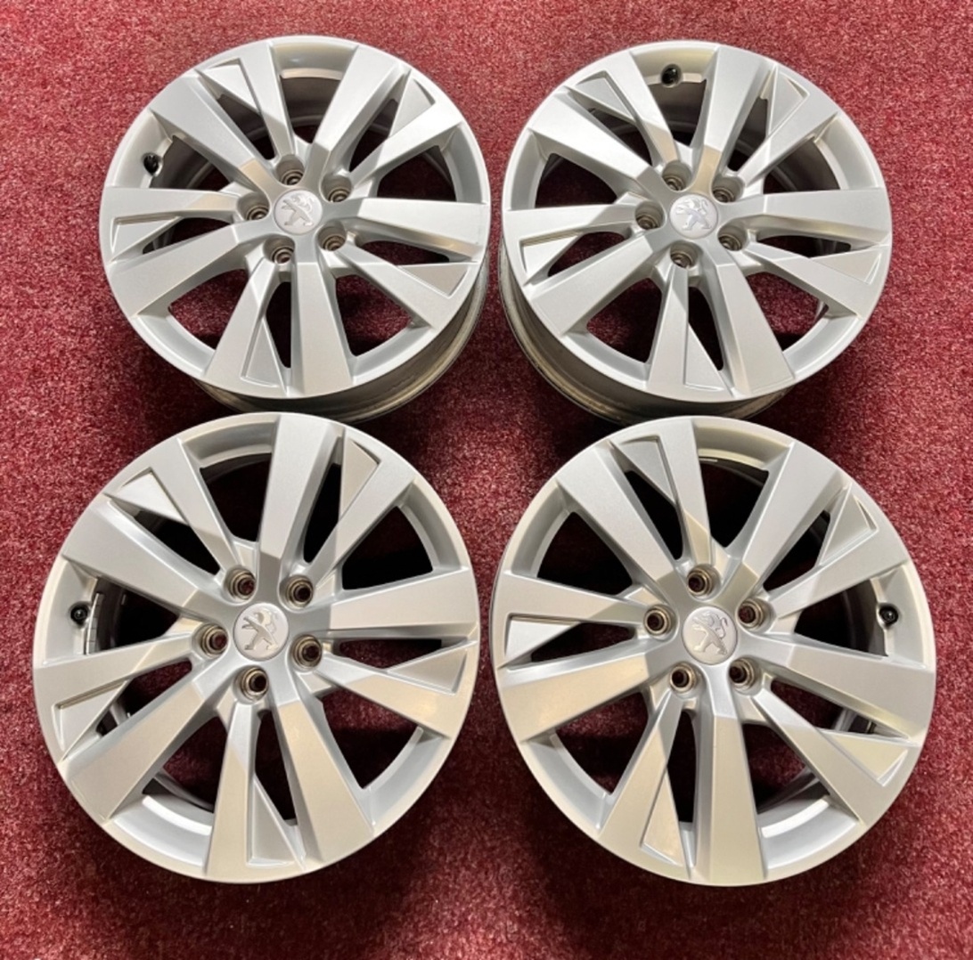 5x108 R17 Orig. alu disky Peugeot 3008 - 5008 / ET 42