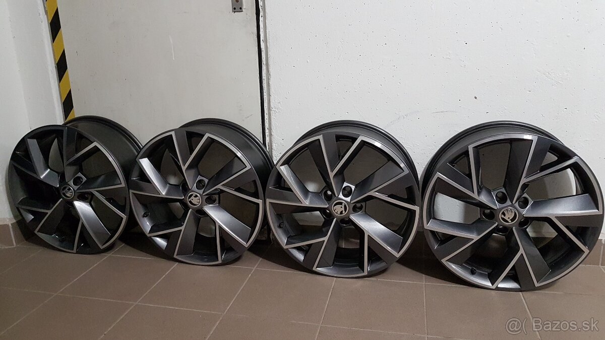 19''orig. ALU ŠKODA disky 5x112 R19ET 43