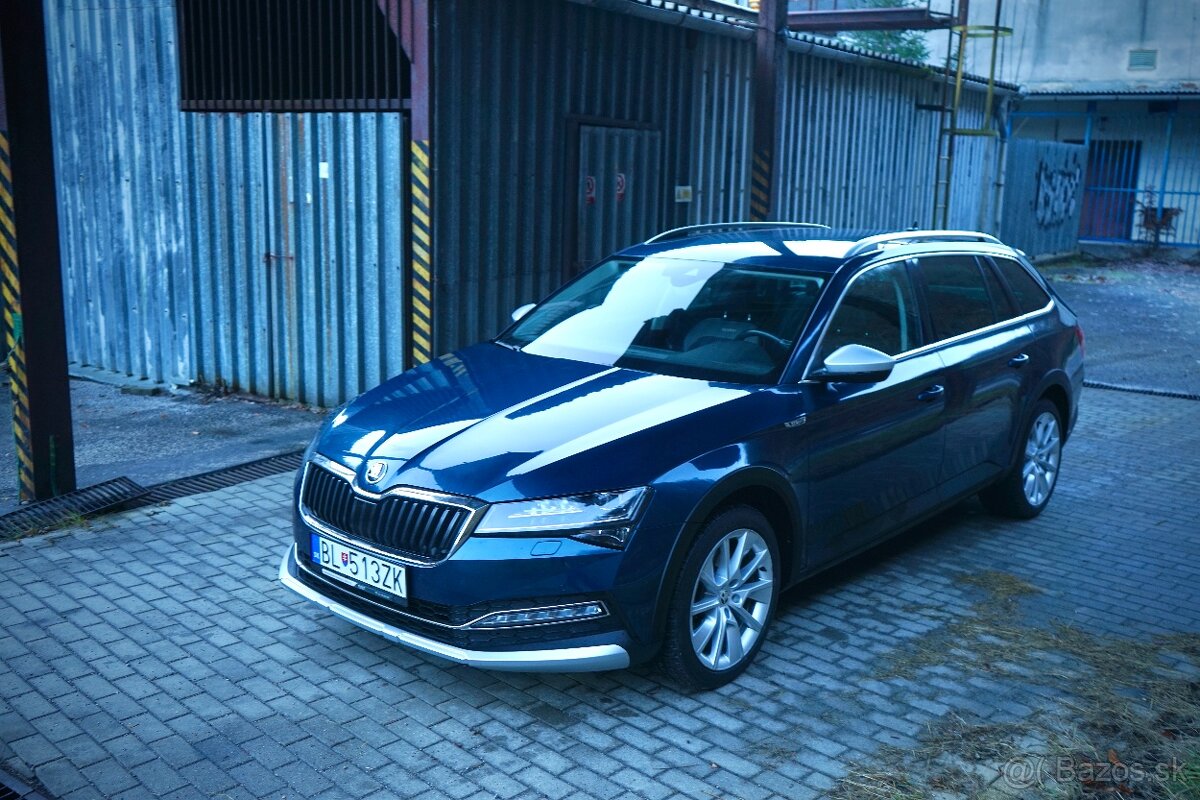 Škoda Superb Combi 2.0 TDI Scout 4x4 DSG SK pôvod