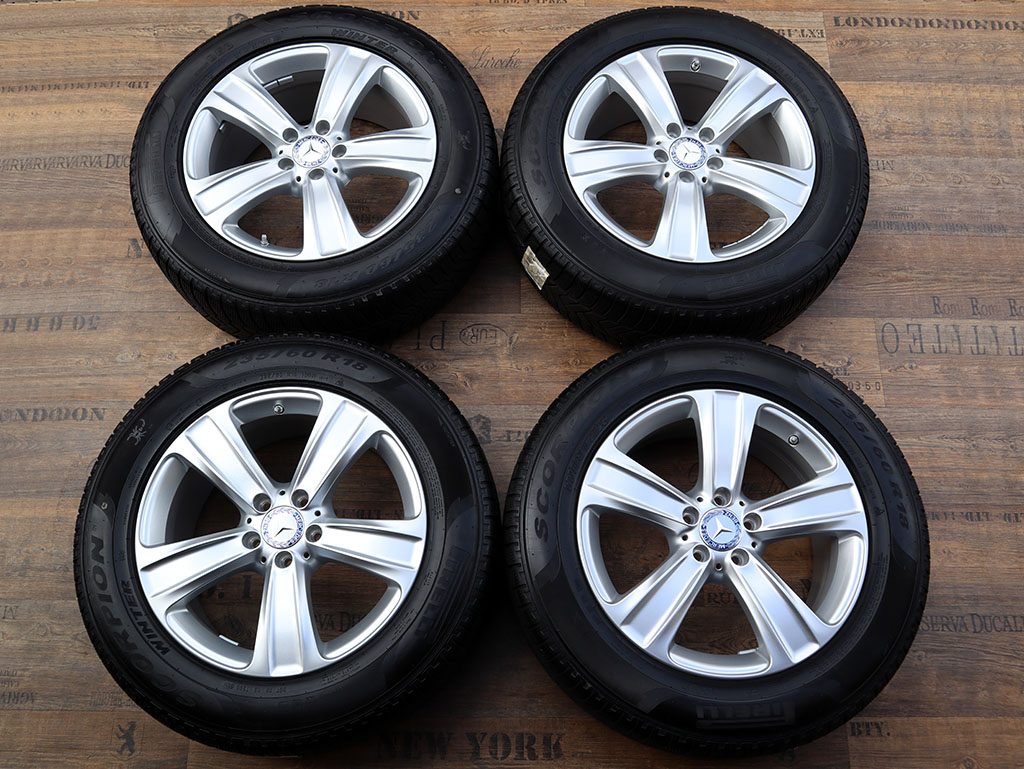 18" Alu kola = 5x112 = MERCEDES GLC W253 – ZIMNÍ+ČIDLA