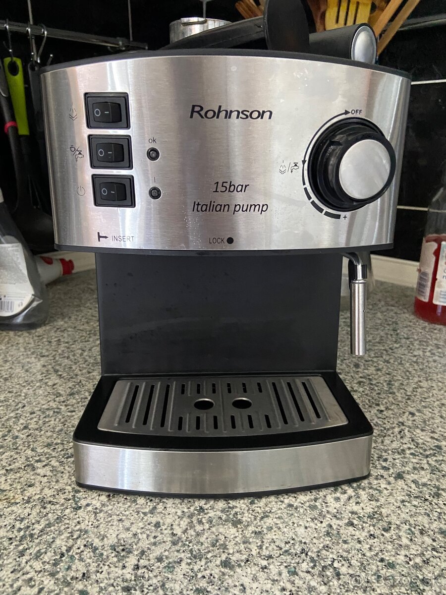 Predám málo používaný kávovar Espresso Rohnson R-972