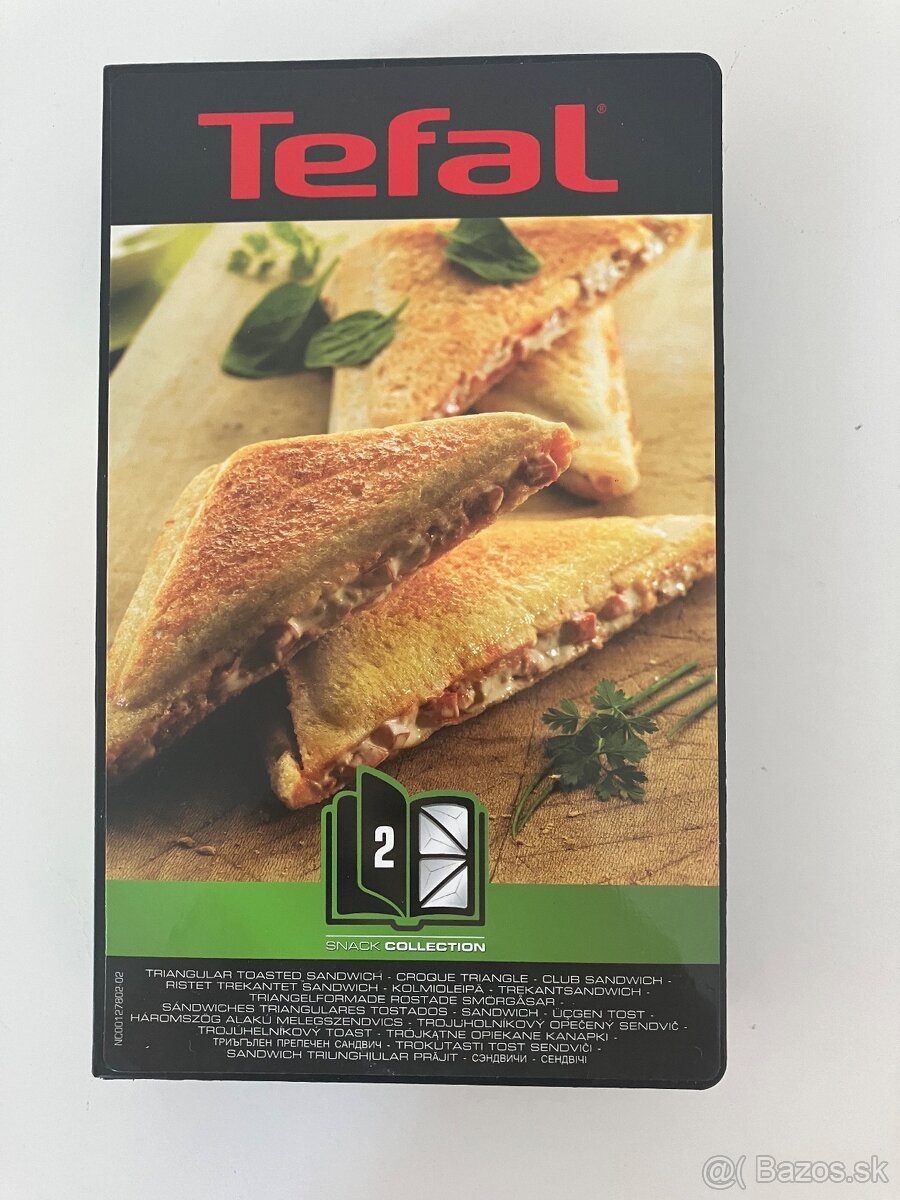 Príslušenstvo platne k Tefal snack collection- toast sendvič