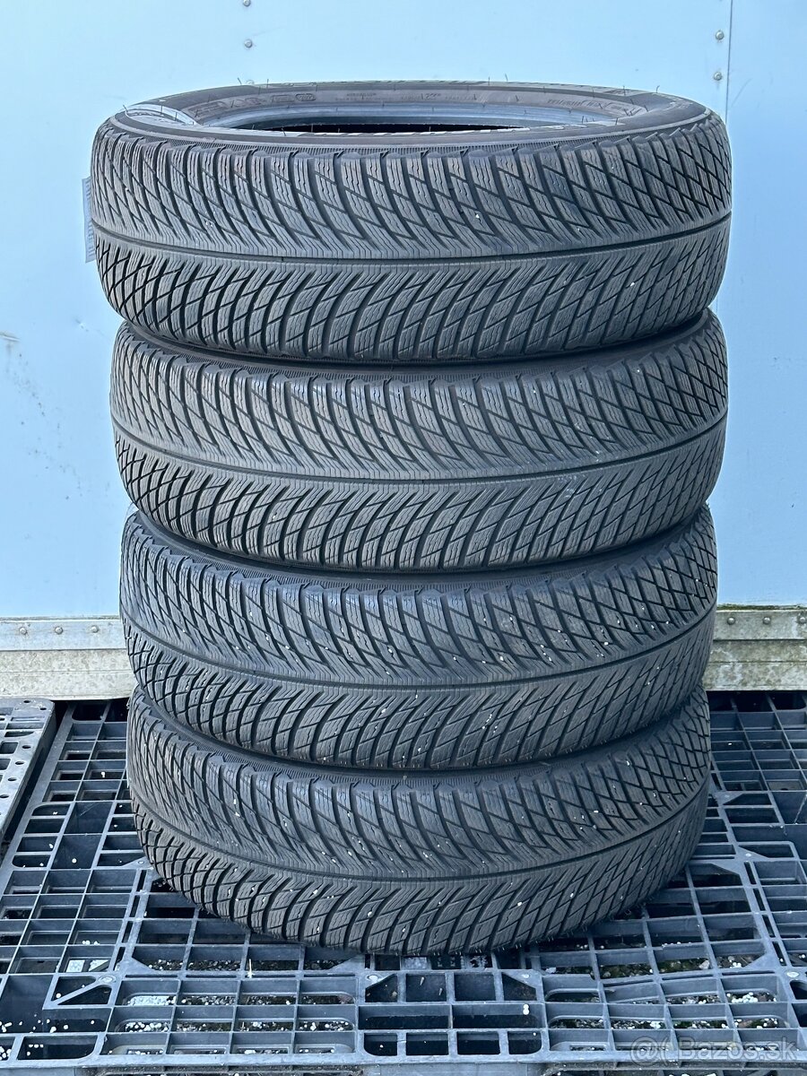 PREDÁM 4 kusy zimné pneumatiky MICHELIN 225/60 R18 104H SUV