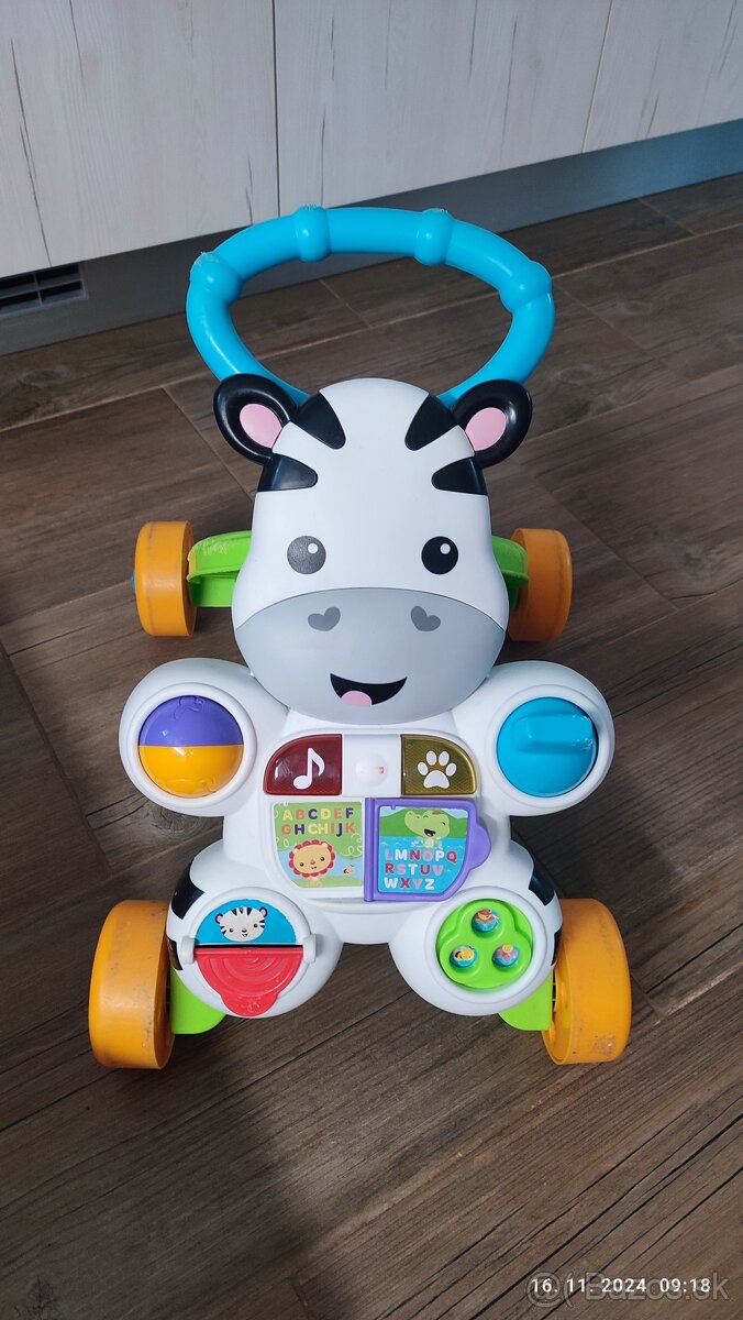 Chodítko Fisher price Zebra