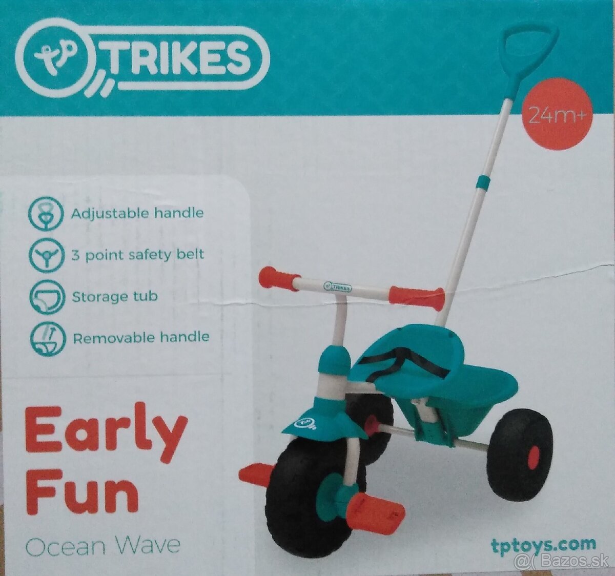 Nová trojkolka tp trikes 2v1.