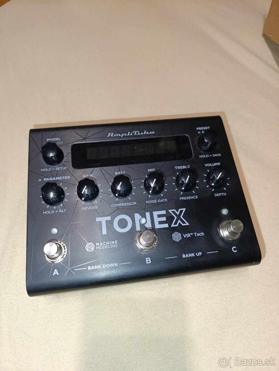 Predám TONEX pedal Amplitube