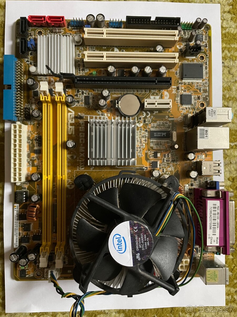 ASUS P5GC-MX/1333 + procesor