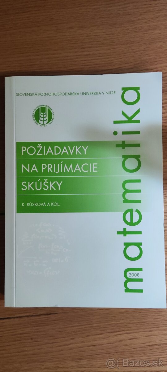 Predám za symbolickú cenu alebo dohodou knihu na VŠ SPU v Ni