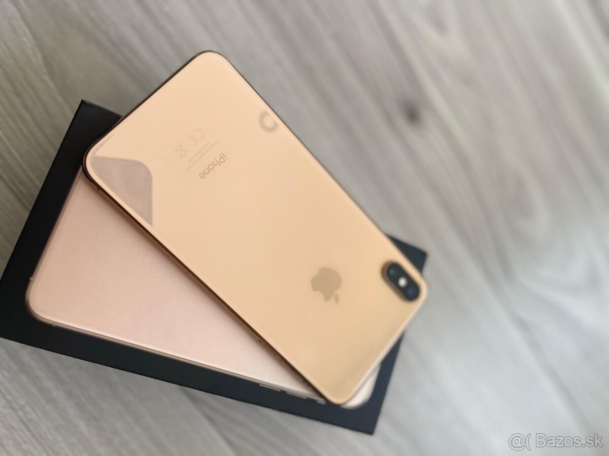 Predám iPhone XS max 64GB farma gold v dobrom stave