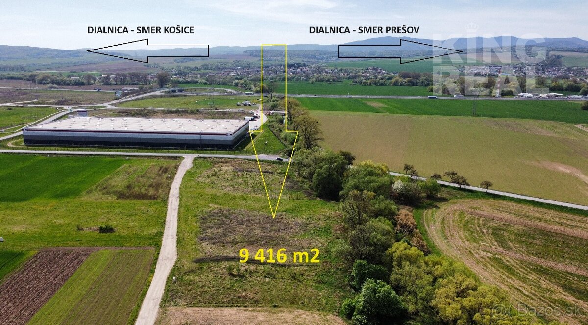 NA PREDAJ STAVEBNÝ POZEMOK IBV 9 416m2 PREŠOV - NOVÁ POLHORA