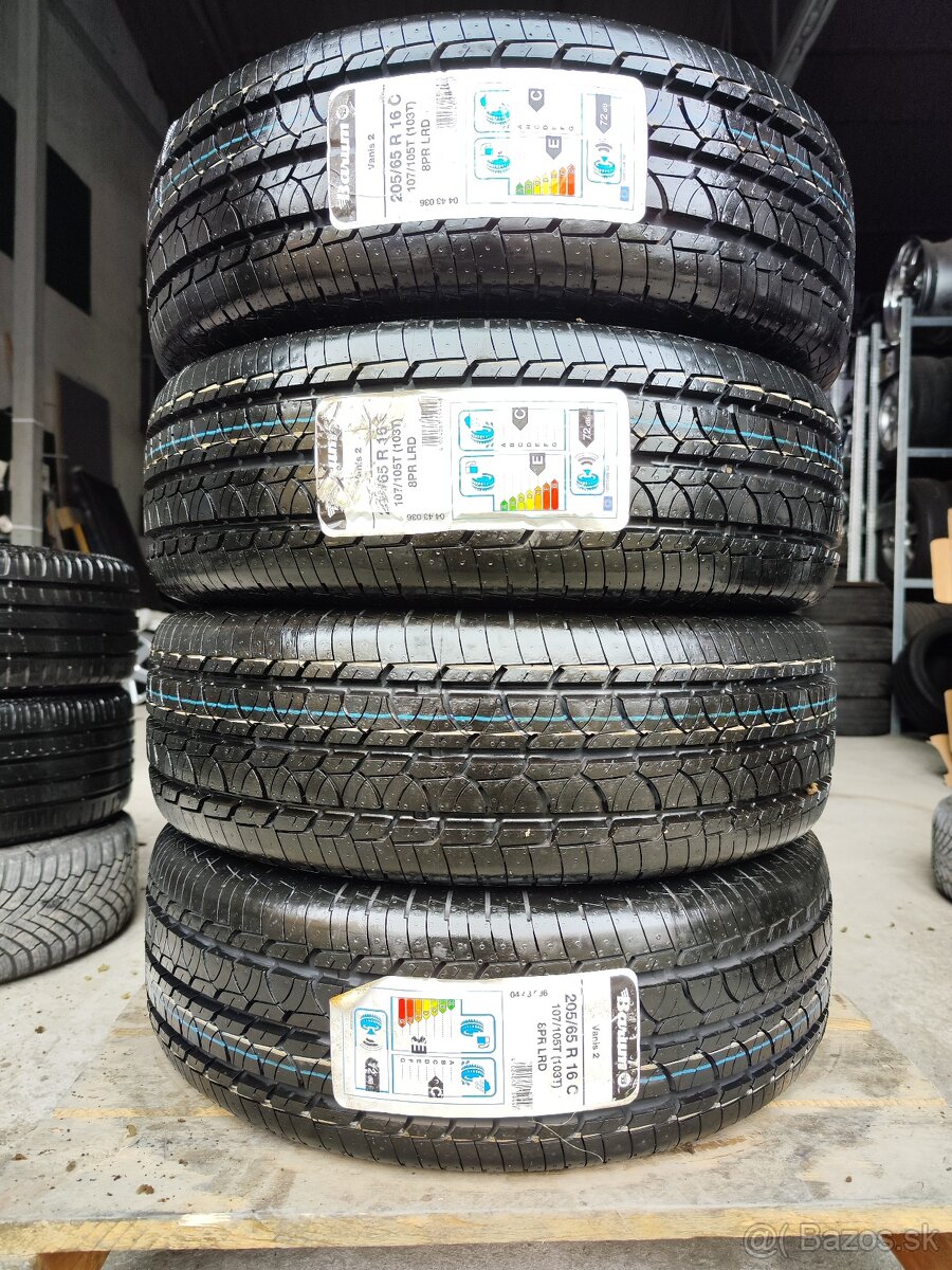 Letné pneu = 205/65 R16C = BARUM = NOVÉ