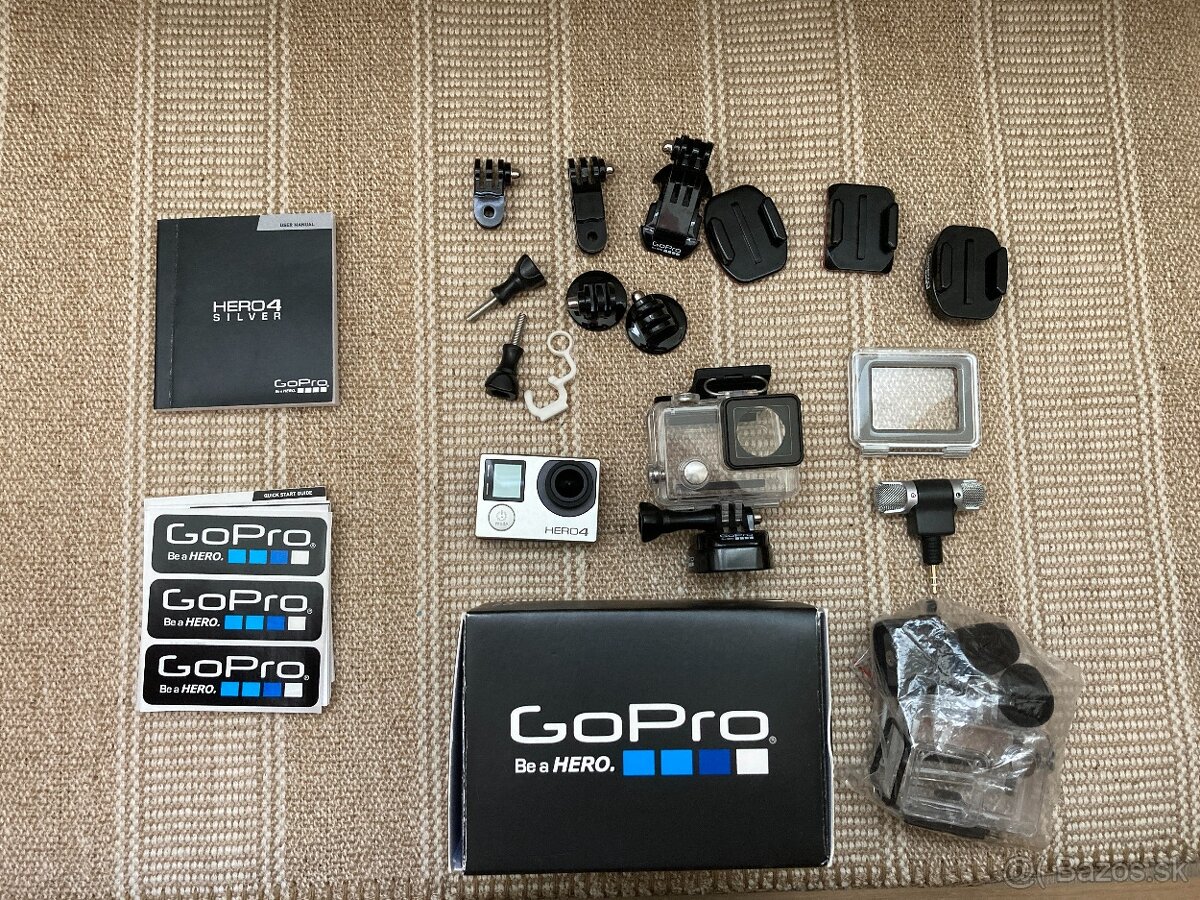 Predám Go Pro Hero 4 Silver