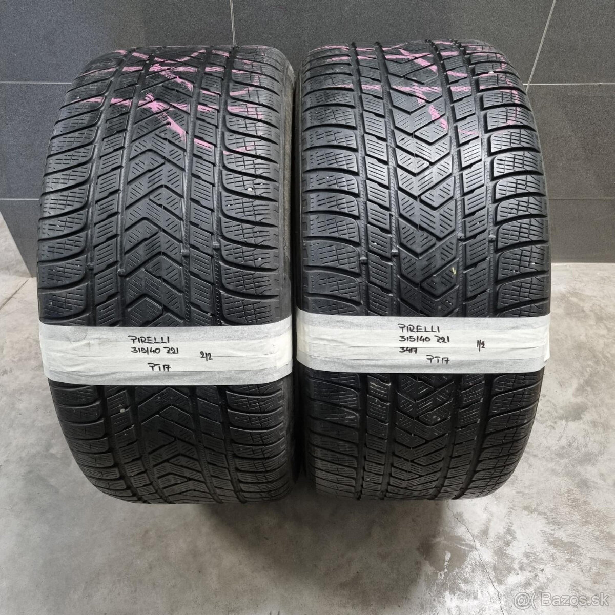 Zimné pneumatiky 315/40 R21 PIRELLI DOT3417