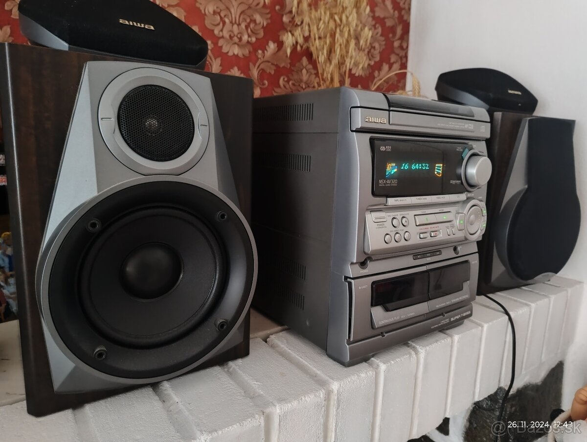 Hifi veža Aiwa NSX-AV320 dolby surround