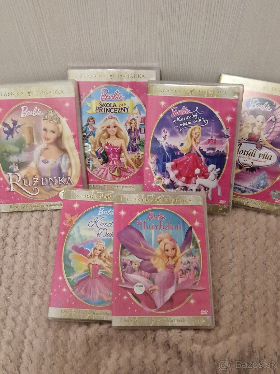 Barbie rozprávky na DVD