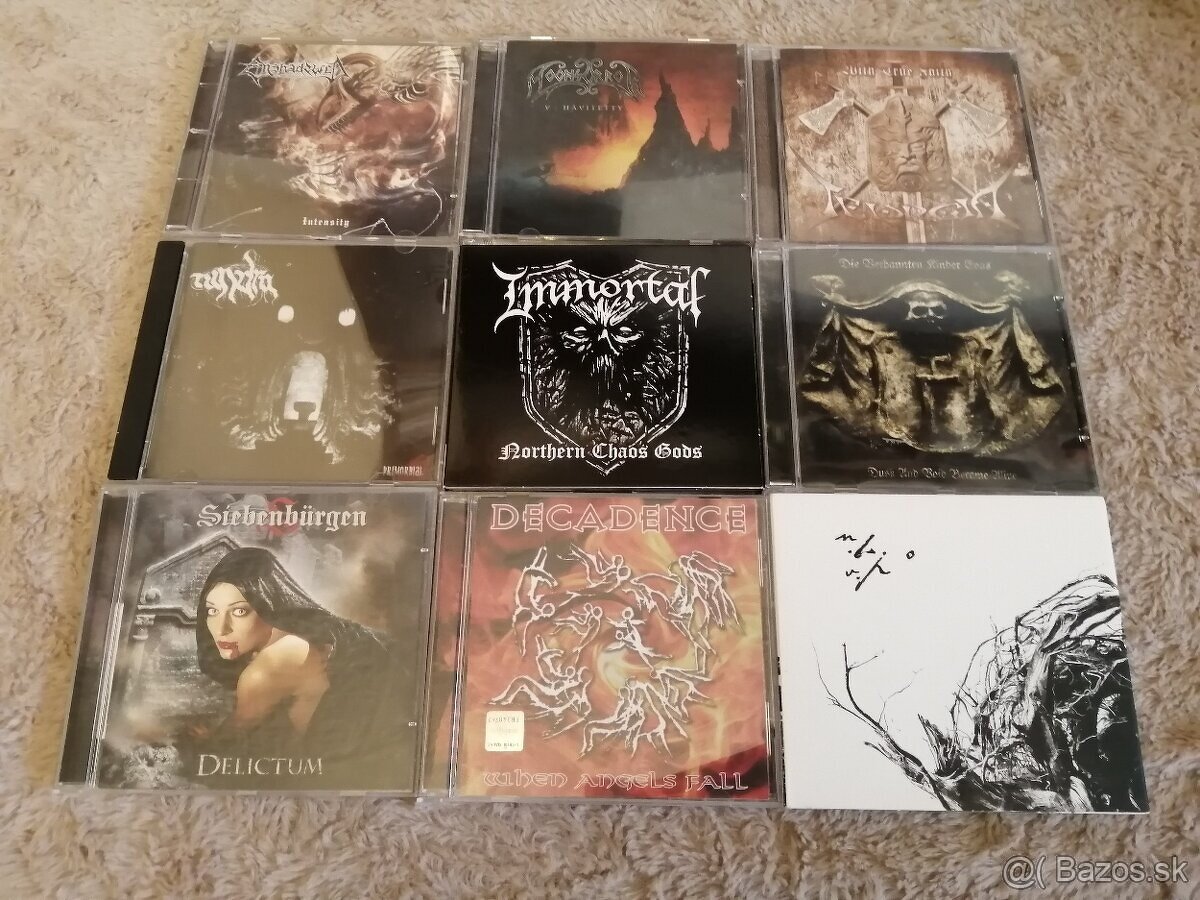 METALOVÉ CD1,ORIGINALY 1.VYDANIE,PART 1