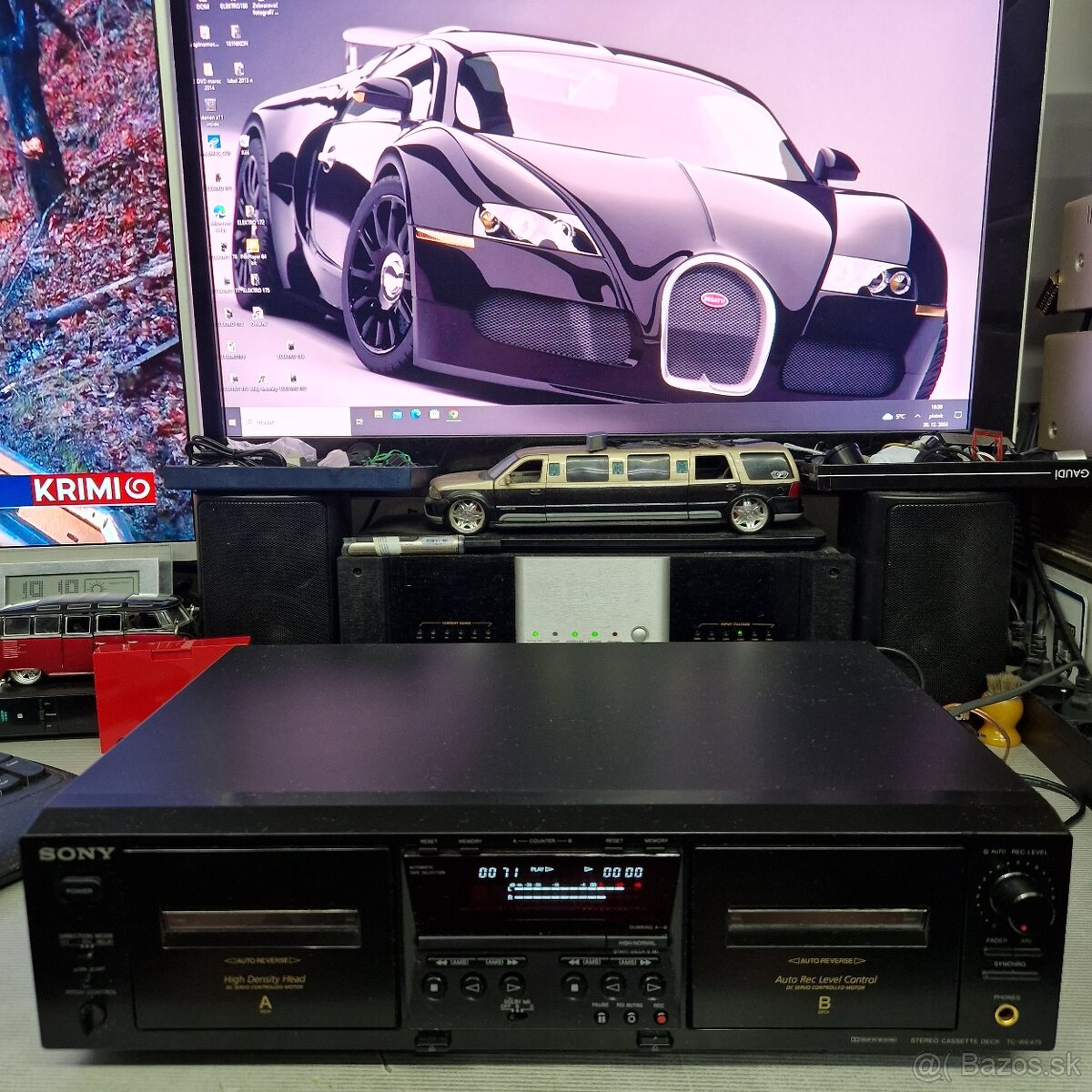 SONY TC-WE475...double kazetový deck , 2 x auto reverse ...