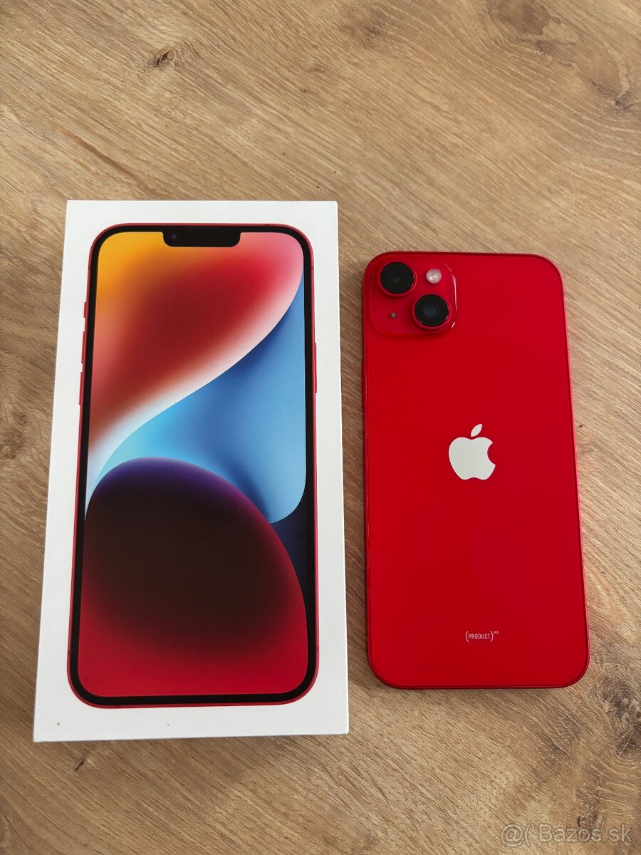 iPhone 14 plus 128gb Red