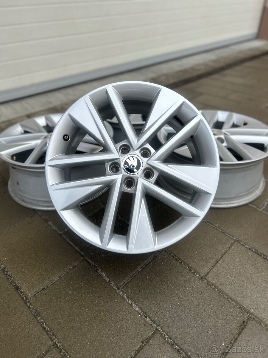 Alu disky 5x100 r17 Škoda Fabia,Rapid