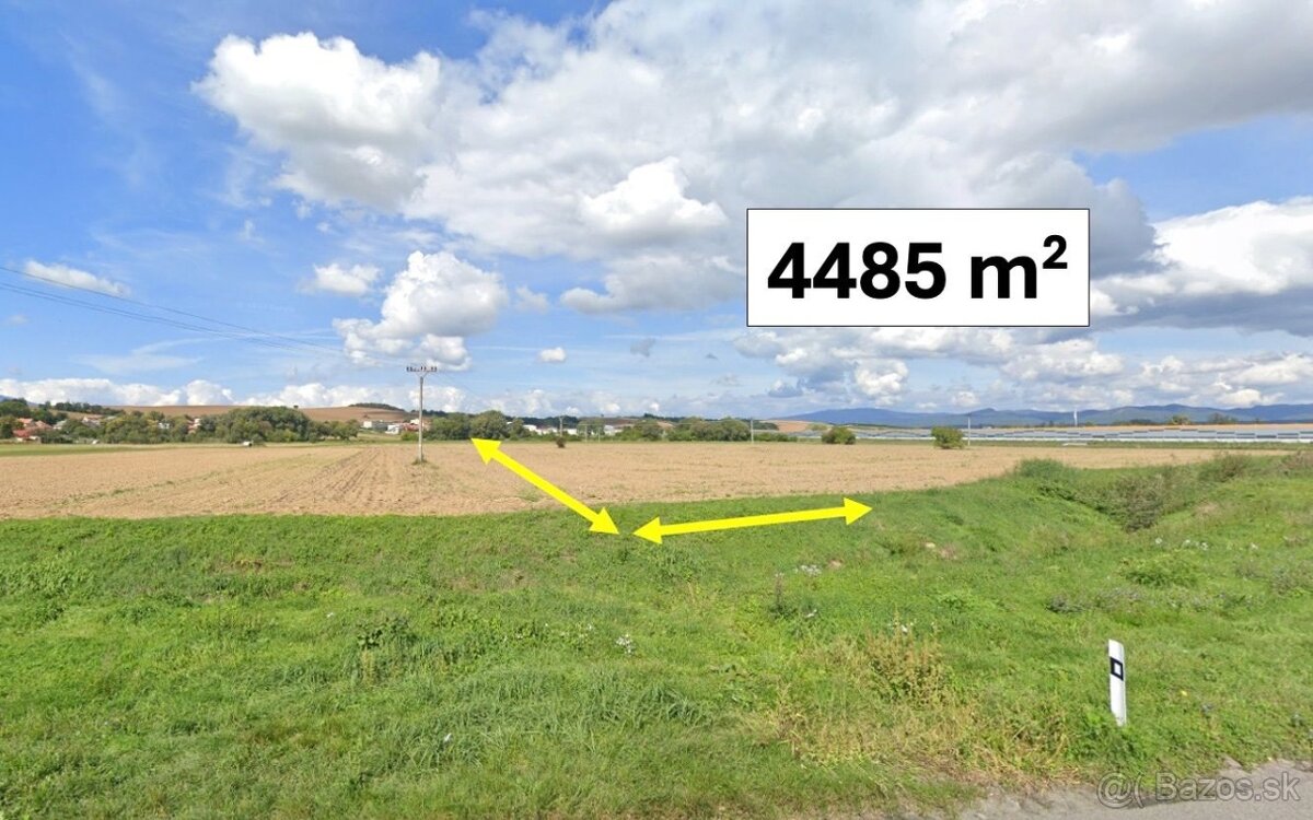 Bánovce nad Bebravou - 4.485 m2 INVESTIČNÝ