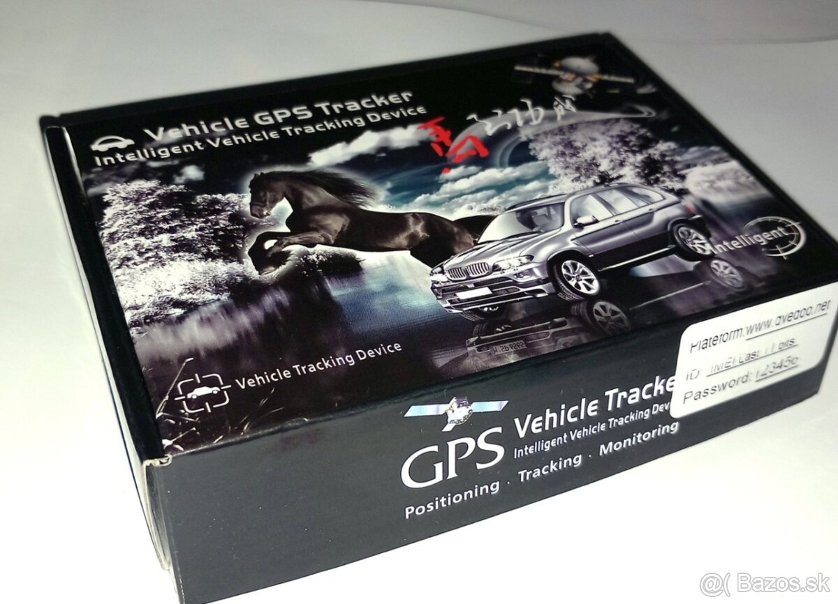 GPS  lokátor do auta s funkciou sledovanie