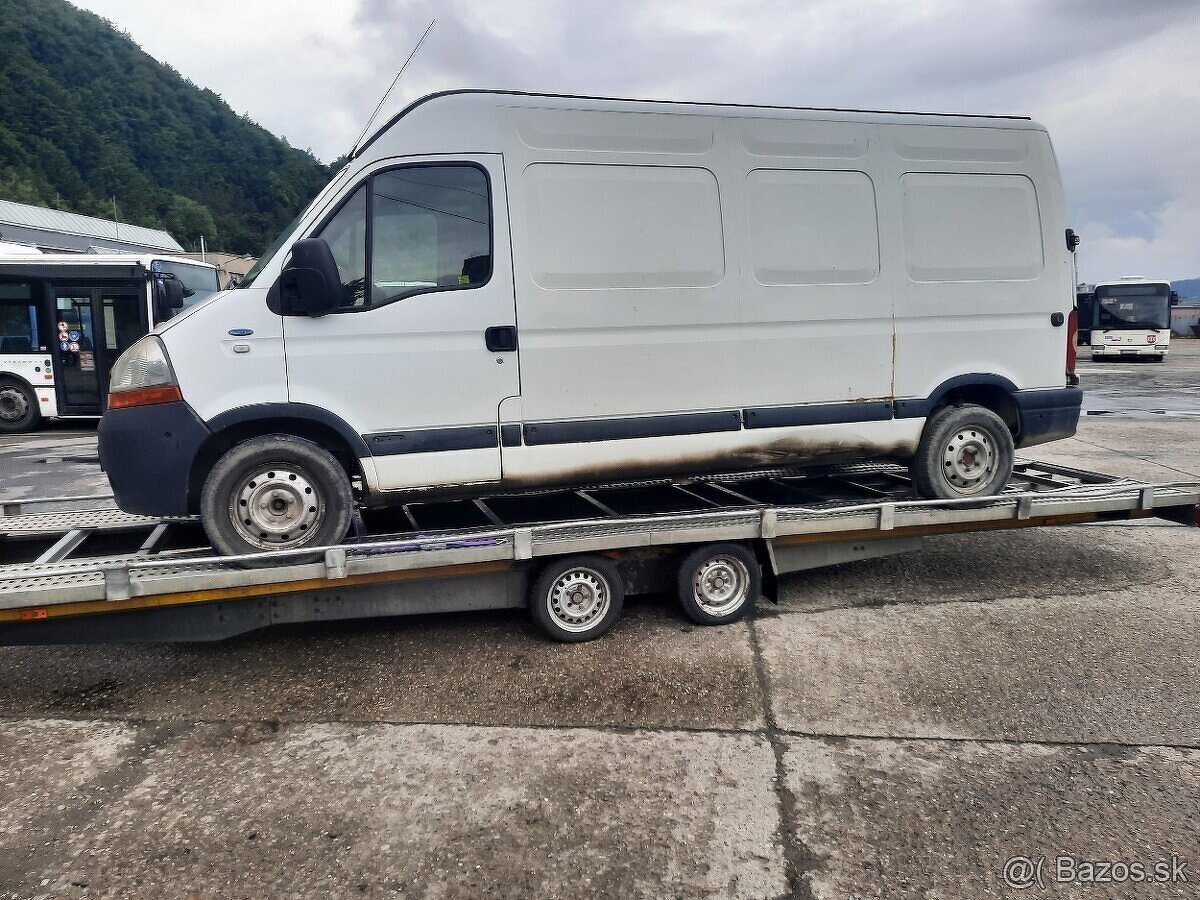 Renault master 2.5 DCI 88kw diely