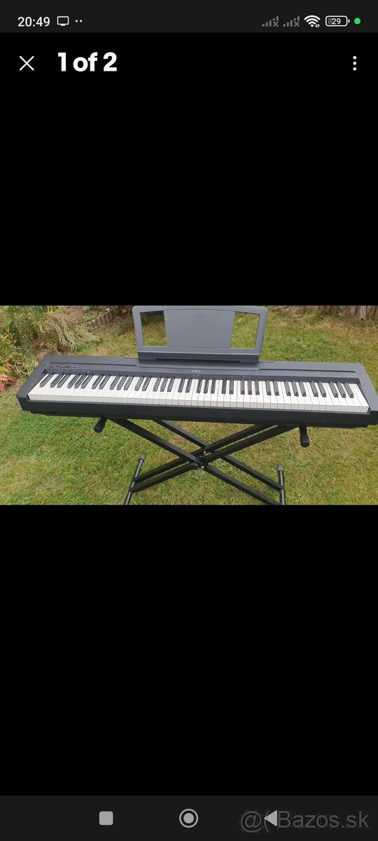 Yamaha digital piano