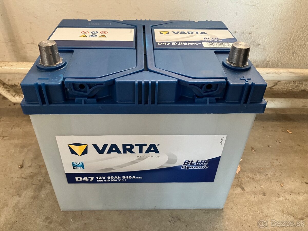 Autobateria VARTA 60Ah P 540A