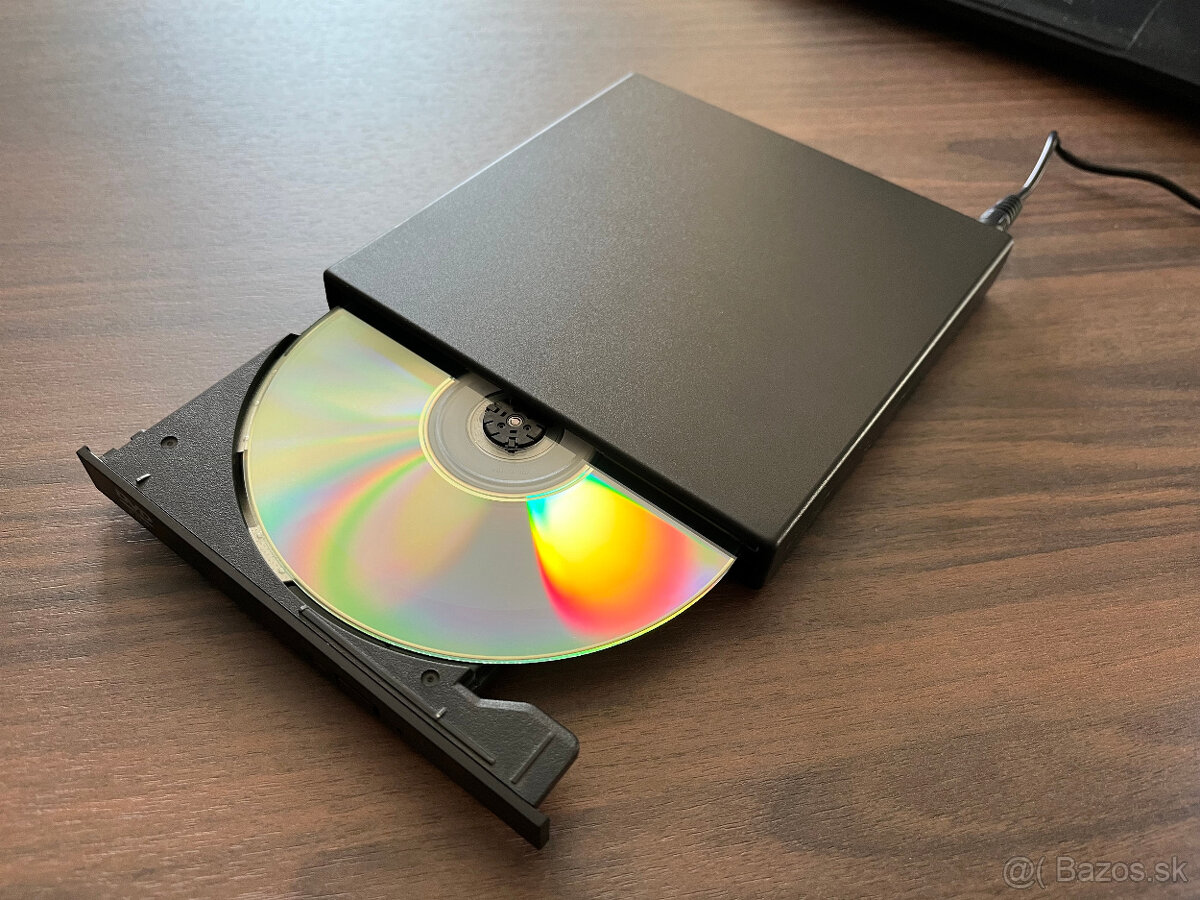 Externá CD/DVD mechanika k notebooku (USB)