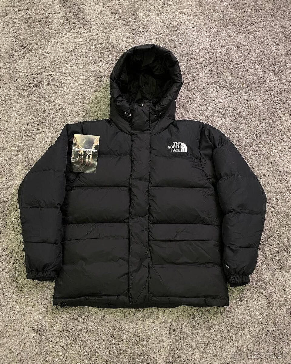 The North Face 1996 Nuptse Hooded Puffer Jacekt–Black