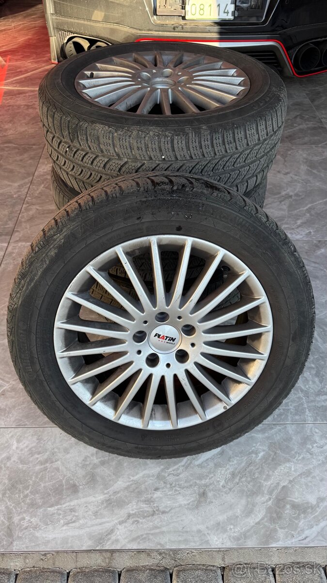 Original Mercedes elektróny + zimné pneum 5x112 225/55 R17