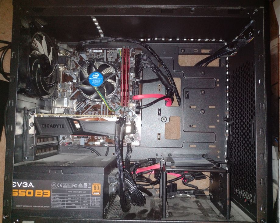 PC i5 8400, 16GB,  256GB M.2, Nvidia 1060, 550W