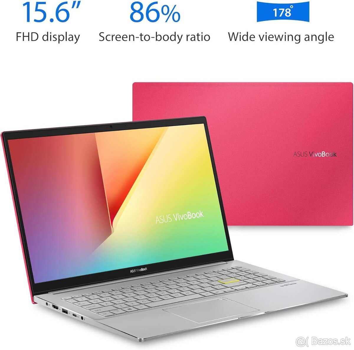 Predám notebook ASUS Vivobook S15 (i5, 512 GB, 8 GB)