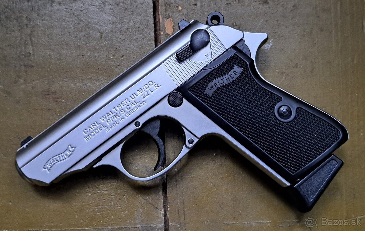 WALTHER PPK/S NICKEL