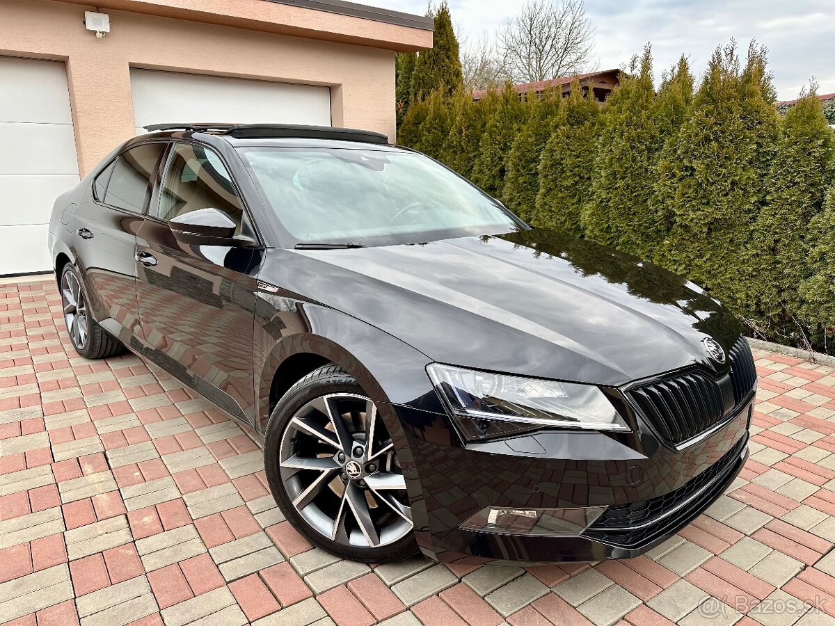 Škoda Superb 2.0 TSI 206kw DSG 4x4 Led Panorama