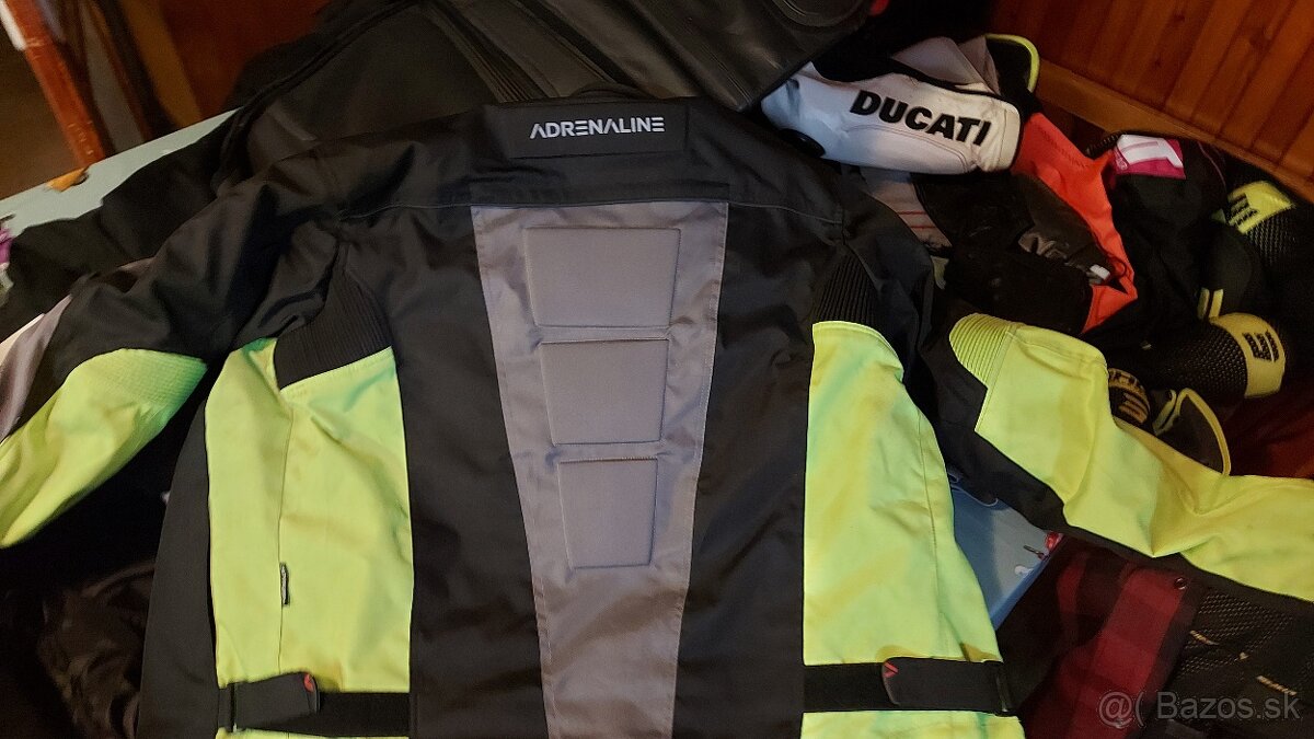 Moto bunda Adrenaline Airvent textil, ako nová