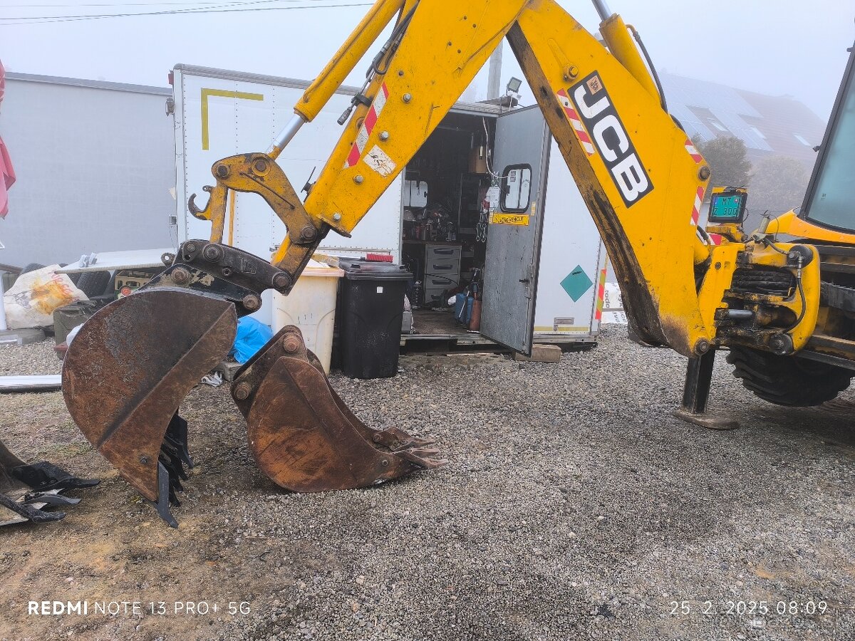 Lyžica pre stroje JCB 3CX,4CX  80cm.