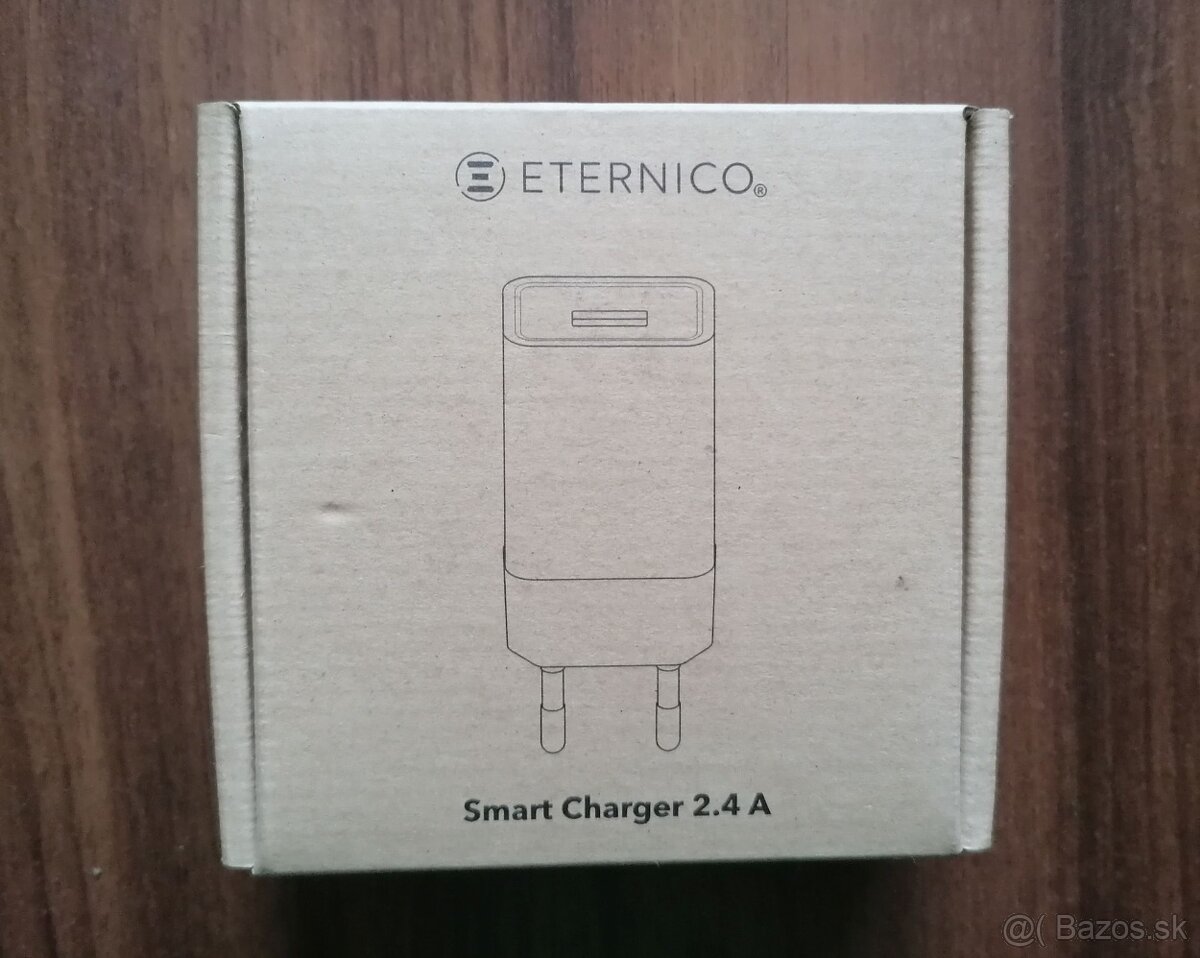 Nabíjačka 1 x USB 2,4 A , 12W čierna - Eternico Wall Charger