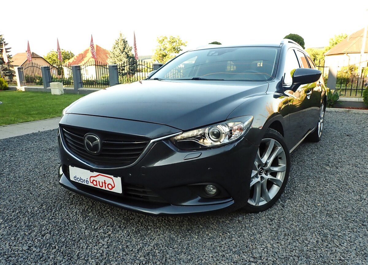 MAZDA 6 WAGON 2.2Skyactive AUTOMAT 129kW LED NAVI KAMERA