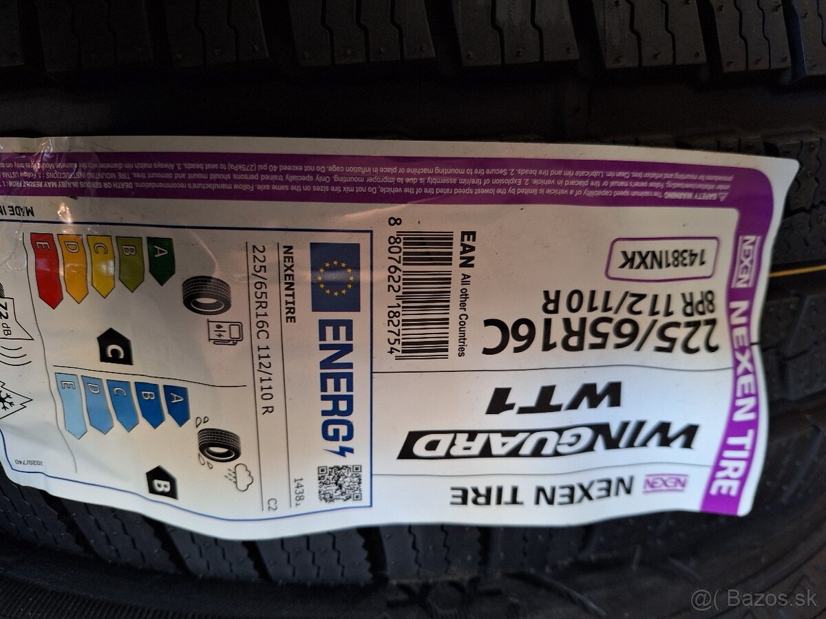 Zimné 225/65r16c