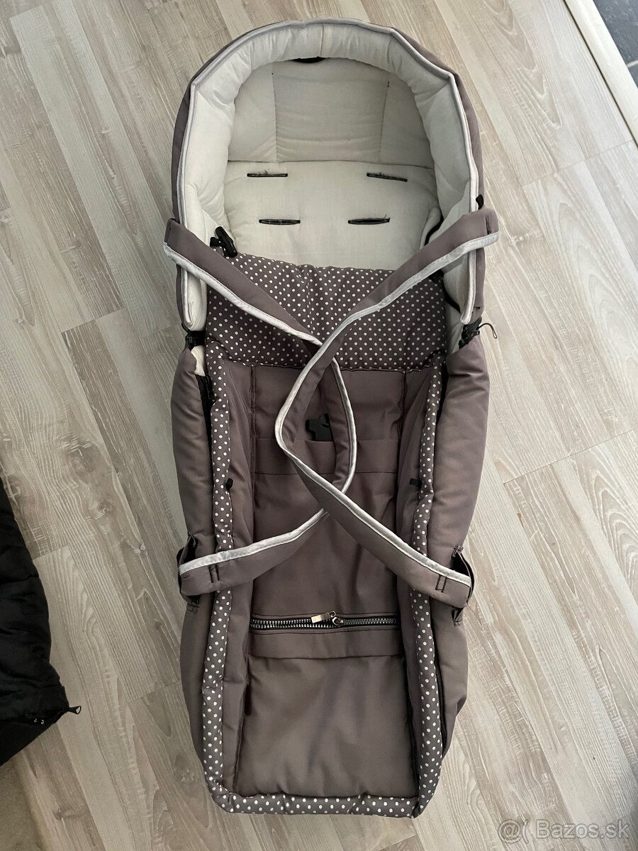 Predám prenosnu vaničku Voksi Carry Me Babylift grey