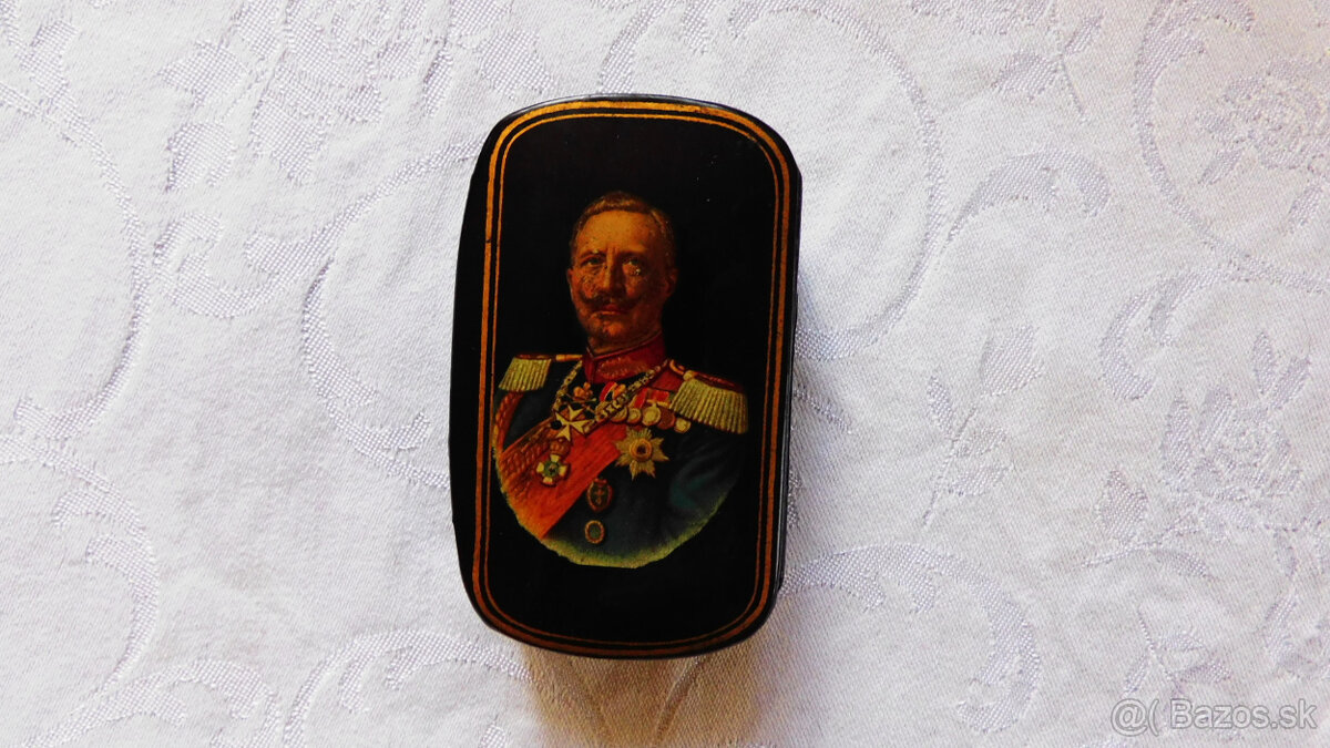 Starožitná krabička - Wilhelm II., Prusko