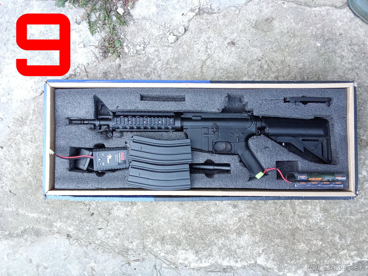 Predám airsoft M4 elektrika